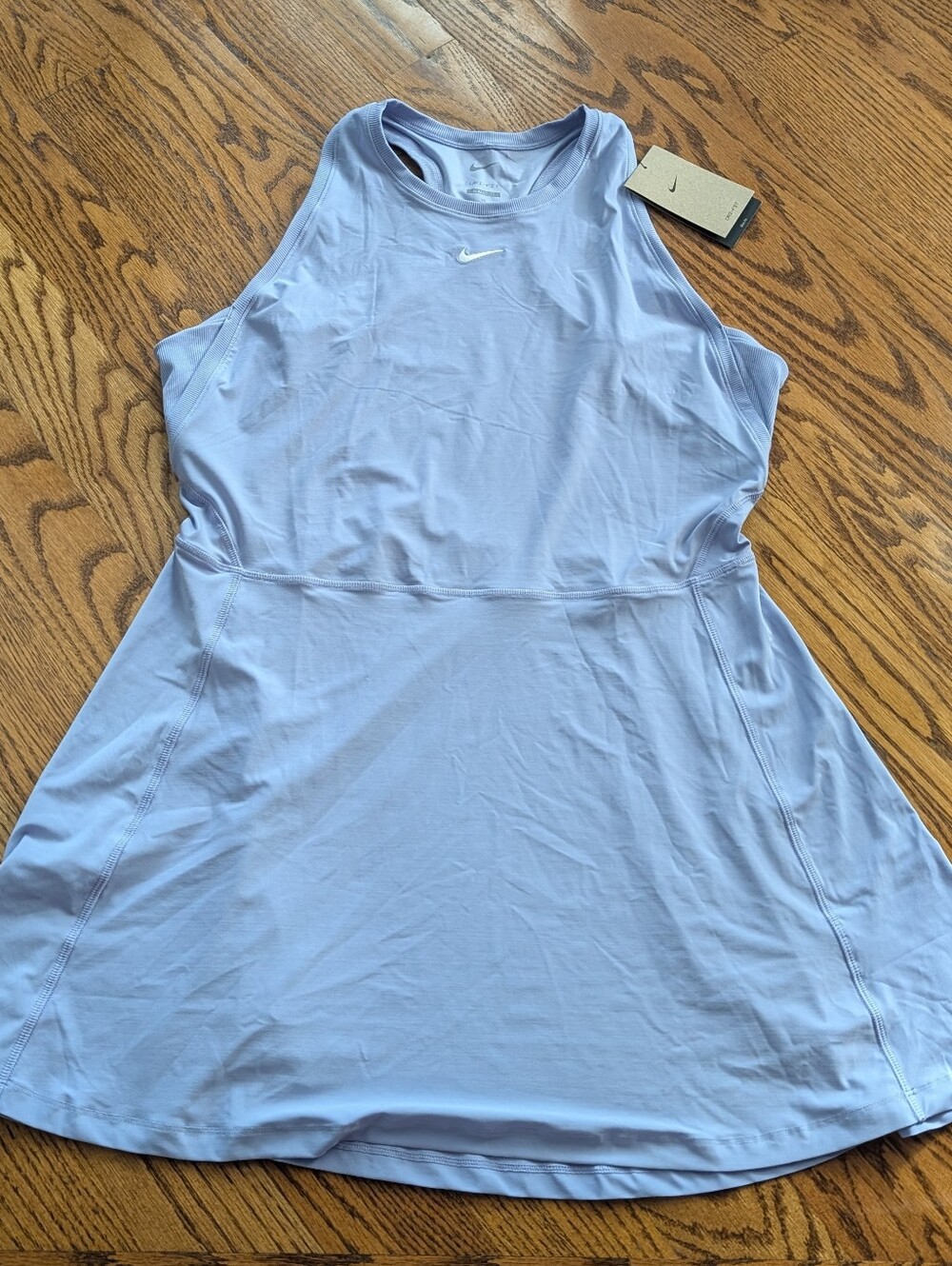 NEW! Women's Nike Lavender Racerback Athletic Tennis Dress Size XL